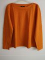 ZERO Strick Pullover Damen 44 XL XXL Orange Wie NEU