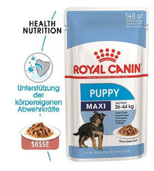 10 x 140g ROYAL CANIN Maxi Puppy Hundefutter Nasfutter