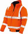 Warnschutzjacke WHISTLER / orange Warnjacke für Winter / Gr. S - 5XL