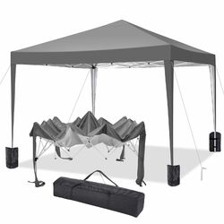 3x3/3x6m Pavillon Wasserdicht Faltpavillon Partyzelt Pop Up Pavillion Gartenzelt