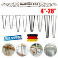 4x Hairpin Legs Tischbeine Haarnadelbeine Tischgestell DIY Tischkufen Esstisch