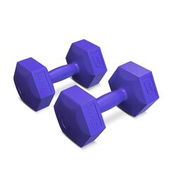 Hop-Sport Kunststoff Kurzhantel (2er Sets, 1kg-10kg) Hantelset Dumbbell