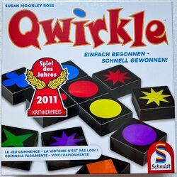 Qwirkle Schmidt Spiele Familienspiel Kinderspiel Legespiel Strategiespiel 49014