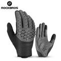 RockBros Fahrradhandschuhe Radsport Handschuhe für Herren rutschfest Touchscreen