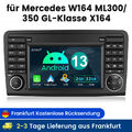 Für Mercedes Benz ML/GL Klasse W164 X164 Android 13.0 Autoradio GPS Navi CARPLAY