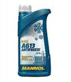 MANNOL Antifreeze AG13 Hightec 1L Frostschutz für MINI MITSUBISHI MOSKVICH