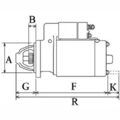 Anlasser 112320 HC-Cargo für OPEL ASTRA G CC ASTRA G Caravan ASTRA H ASTRA J GTC