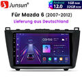 Android12.0 Autoradio Für Mazda 6 2007-2012 GPS Navi WIFI USB BT RDS DAB+ 1+32G 