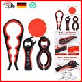 Glasöffner Greifer - 4 Packungen Gummi-Glasöffner für schwache Hände 6-in-1 5...