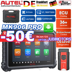 Autel MaxiCOM MK906 Pro PROFI OBD2 Diagnosegerät ECU Coding All System Deutsch