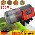 200ML Aquarium Automatische Fischfutterautomat Auto Digital LCD Fütterung Timer