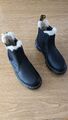 Dr. Martens  Damen Leonore Chelsea Boots mit Kunstpelzfutter schwarz Gr.37 NEU