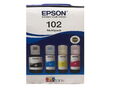 4 Original Epson 102 Tintenflaschen T03R64 für EcoTank ET-3850 ET-2850 ET-2856 