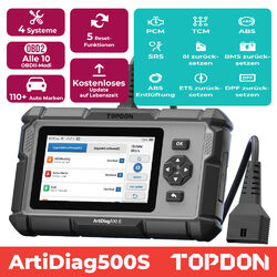 TOPDON ArtiDiag500S Profi Auto Diagnosegerät KFZ OBD2 Scanner 4 System TPMS DHL