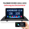 Für BMW X3 E83 2004-2012 Android 12.0 GPS Navi Autoradio 1+32GB WIFI CARPLAY SWC