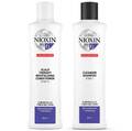 Wella Nioxin System 6 SET aus Cleanser Shampoo + Conditioner je 300 ml