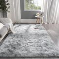 Flauschige Teppiche Hochflor Shaggy Teppich Langflor Wohnzimmer Pflegeleicht DHL