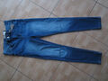 Jeans super stretch high ankle Gr. 38 Länge 30 blau  3-171