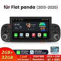 7" 2+32GB Für Fiat Panda 2013-2020 Autoradio Android 13 Carplay GPS Navi WIFI BT