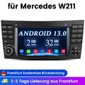 Für Mercedes Benz EClass W211 W219 E200 Autoradio Android 13 Carplay BT GPS Navi