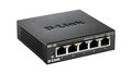 D-Link DGS-105/B 5-Port Gigabit Unmanaged Metal Desktop Switch 10/100/1000 Mbit/