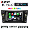 Für Mercedes Benz E Klasse W211 W219 209 Carplay Autoradio Android 13 GPS Kamera