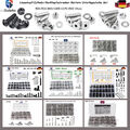 Linsenkopf/Zylinder/Senkkopfschrauben Muttern Unterlegscheibe Set Innensechskant