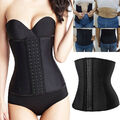 Damen Abnehmen Korsett Taillenformer Bauchweg Gürtel Mieder Trainer Body Shaper