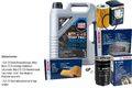 BOSCH Inspektionspake 5 L LIQUI MOLY Top Tec 4600 5W-30 für Hyundai i30 FD