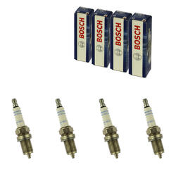 4x BOSCH Zündkerze 0 242 240 665 Set passend für VW 1.2 1.4 TSI Audi 1.4 TFSI