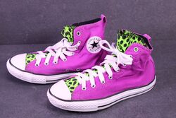 Converse All Star CT Party Hi Damen Chucks Sneaker Gr. 36 lila neon grün BC299