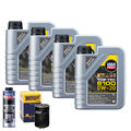 Motoröl 0W30 LIQUI MOLY Top Tec 6100 4L+HENGST Ölfilter +Spülung