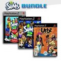 PS2 - Die Sims 2: Haustiere + Die Urbz: Sims in the City + Die Sims 2 mit OVP