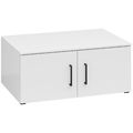 Aufsatzschrank/ Stand-Hängeelement - weiß - 80 cm breit