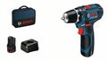 Bosch Akku-Bohrschrauber GSR 12V-15, mit 2 x 2.0 Ah Akku 060186810F