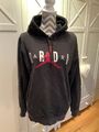 Jordan ❤️ Pullover, Sweatshirt, Hoodie mit Kapuze, blau, Print, Gr. S, Unisex