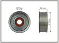 Keilriemenspanner Metall 500536 CAFFARO für NISSAN INFINITI