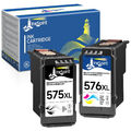 XL Patronen für Canon PG-575XL CL-576XL PIXMA TS3350i TS3351i TR4750i TR4751i