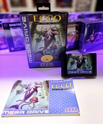 Ecco: The Tides of Time Sega Mega Drive !! Spielemodul + OVP Originalverpackung