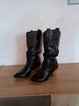 Schuhe Damen Schwarz Gr. 40 Stiefel ungefüttert Stiefeletten Damenschuhe bpc