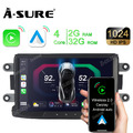 Android 13 Autoradio CarPlay GPS Nav Radio für Renault Dacia Duster Sandero Lada