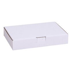 Versand Falt Kartons Maxibriefkartons Verpackungen Schachtel 240x160x45 mm Weiß