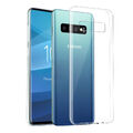 Hülle für Samsung Galaxy S10+ (Plus) Hülle Transparent Silikon Handy Case klar