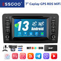 7" DAB+ Carplay Android 13 2+32G Autoradio GPS Kamera Für Benz ML/GL Klasse W164