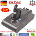 6000mAh Akku Für Dyson V6 DC58 DC59 DC61 DC62 SV03 SV05 SV09 Staubsauger Neu