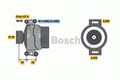 BOSCH Lichtmaschine Generator LiMa ohne Pfand 0 986 043 900