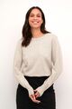 KAFFE 10509259 Pullover / Chalk/grey melange / WINTER 2025 / UVP 49,95€ / 38-M