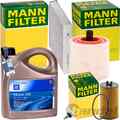 MANN INSPEKTIONSPAKET+5L ORIGINAL 5W-30 ÖL passend für OPEL ASTRA K 1.6 AB 06.15