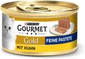 Purina Gourmet Gold Feine Pastete Huhn Katzennassfutter Tiernahrung 12 x 85 g