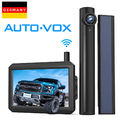 AUTO-VOX TW1 Solar Kabellos Rückfahrkamera mit 5" HD Monitor Rückfahrsystem Set